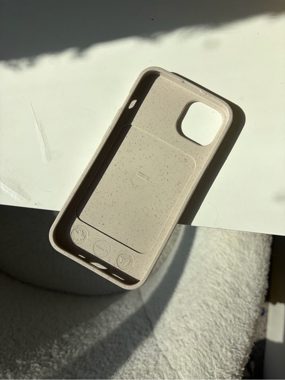 Never Used Pela IPhone 13 Beige Star Pattern Phone Case - Picture 3 of 3